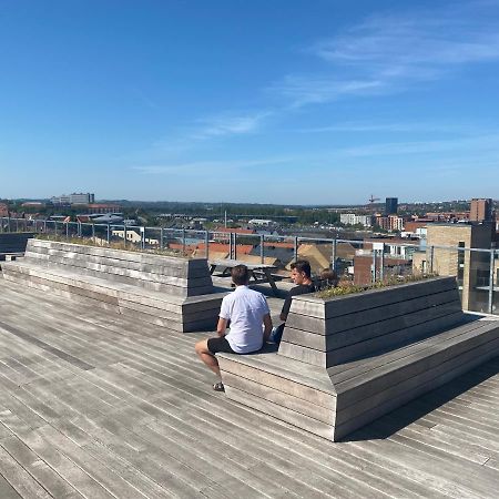 Modern Central Apt With Rooftop, Privat Balcony, & Free Parking,Next To Aarhus Attractions Extérieur photo